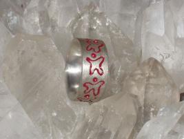 Silberring 925/- Lack